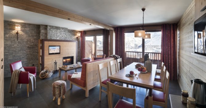 4 Cabin rooms 8 people duplex - Chalet Montana Les Airelles 4* - Tignes 2100 Le Lac