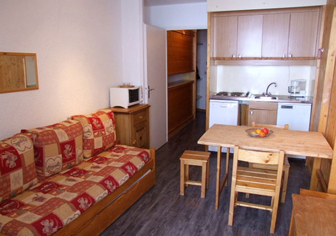 Studio 2 personnes 401 - Apartements HAUTS DE VANOISE - Val Thorens