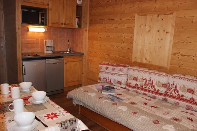 Studio cabine 4 personnes 27 - Apartements JOKER - Val Thorens