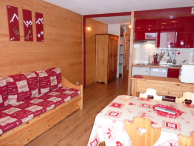 Studio cabine 4 personnes 46 - Apartements ROCHE BLANCHE - Val Thorens