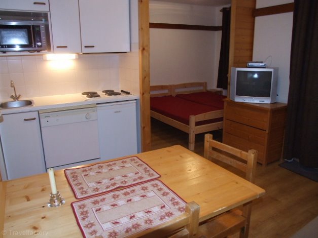 Studio cabine 4 personnes 1 - Apartements REINE BLANCHE - Val Thorens