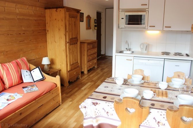 Studio cabine 4 personnes 80 - Apartements REINE BLANCHE - Val Thorens