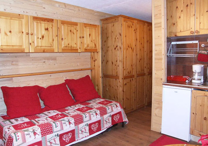 Studio 4 personnes RPA16 - Apartements ROC DE PECLET - Val Thorens