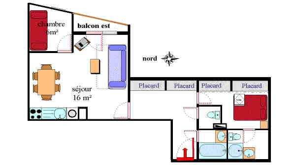 Apartements LES ESSARTS - Val Cenis Lanslevillard