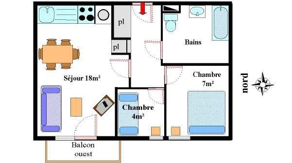 Apartements LES ESSARTS - Val Cenis Lanslevillard