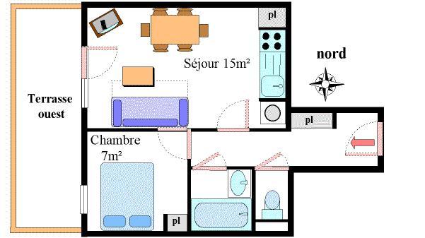 Apartements LES ESSARTS - Val Cenis Lanslevillard