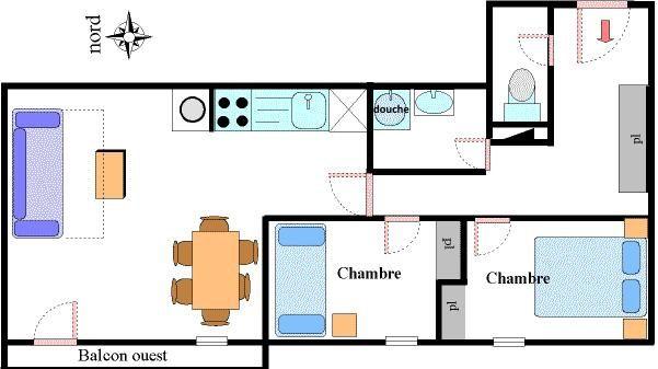 Apartements LES ESSARTS - Val Cenis Lanslevillard