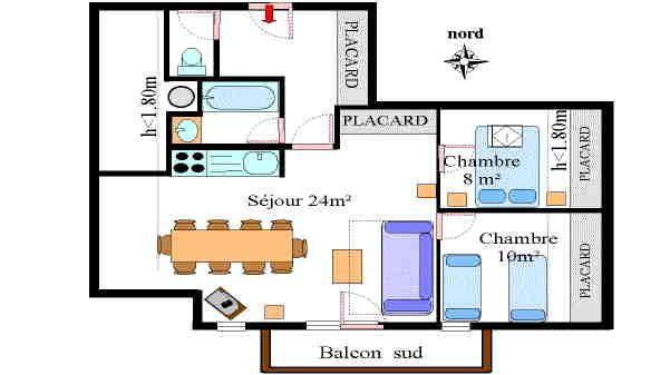 Apartements LES ESSARTS - Val Cenis Lanslevillard