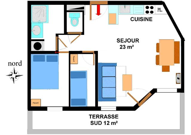 Apartements BONHEUR DES PISTES - Val Cenis Les Champs