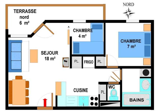 Apartements BONHEUR DES PISTES - Val Cenis Les Champs