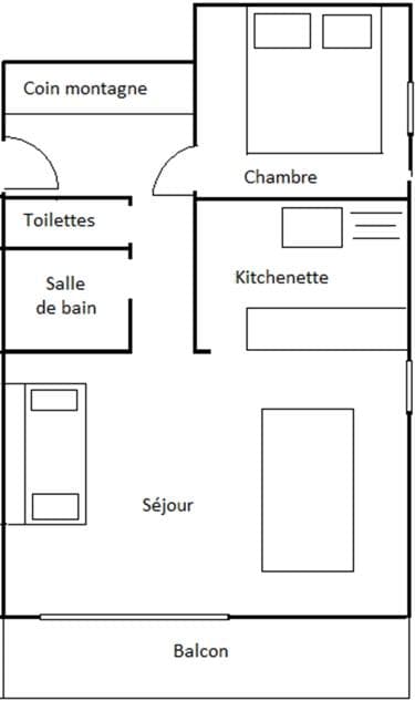 Apartments Barons - Méribel Centre 1600