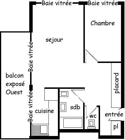 Apartements LE JANNU - Plagne Centre