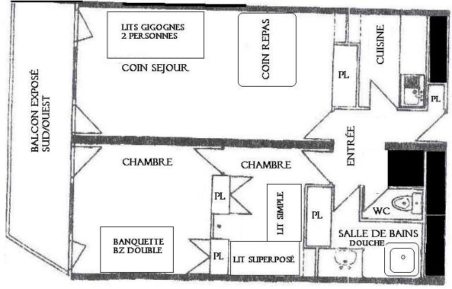 Apartements DIAMANT N - Plagne - Aime 2000