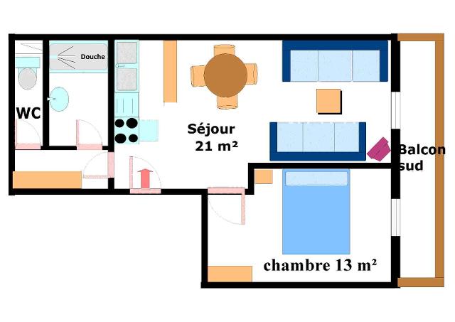 Apartements JORCIN LANSLEBOURG - Val Cenis Lanslebourg