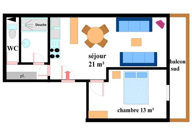 Apartements JORCIN LANSLEBOURG - Val Cenis Lanslebourg