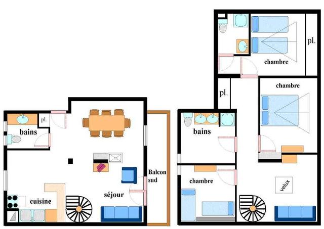 Apartements JORCIN LANSLEBOURG - Val Cenis Lanslebourg