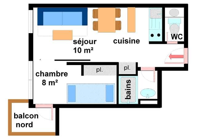 Apartements PIED DE PISTES - Val Cenis Lanslevillard