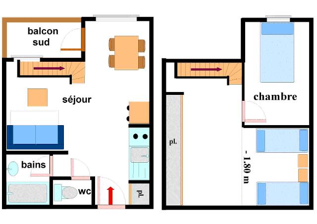 Apartements COLOMBAZ - Val Cenis Lanslevillard