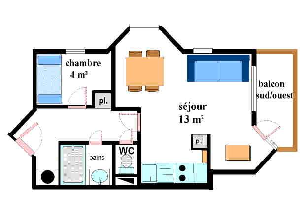 Apartements BUREL - Val Cenis Lanslevillard