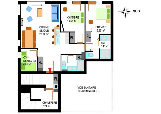 Apartements CHENEVIERE 1 - Val Cenis Lanslevillard