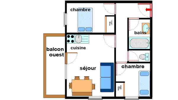 Apartements VALMONTS - Val Cenis Lanslebourg