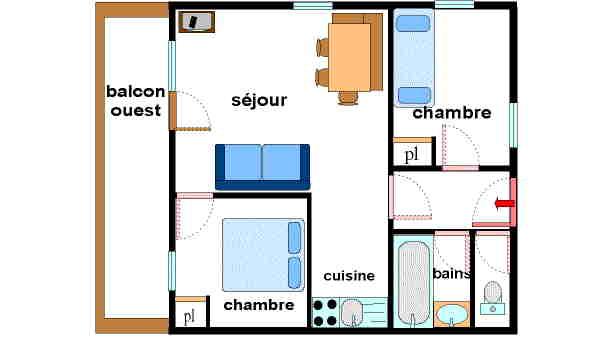 Apartements VALMONTS - Val Cenis Lanslebourg