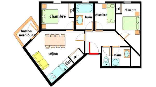 Apartements LES ALPAGES - Val Cenis Les Champs