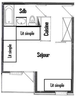 Apartements LES GENTIANES - Plagne Villages