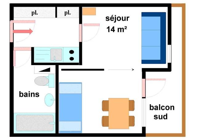 Apartements BOUVREUIL - Val Cenis Lanslevillard