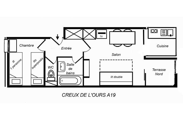 Apartments Creux De L'ours A (Rouge) - Méribel Mottaret 1850