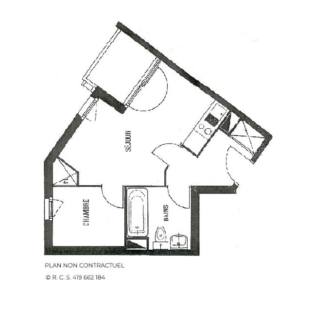 Apartements GENTIANESMEN - Les Menuires Reberty 1850
