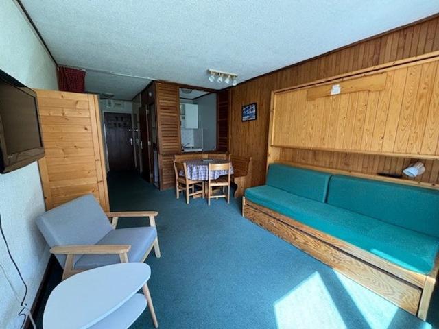 Studio 25m² 20M from slopes, south/west balcony, 4 pers., TV FR-1-449-144 - Tignes Val Claret