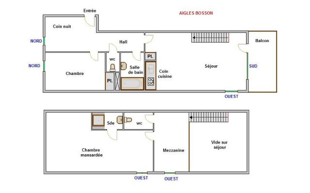 Apartements AIGLES I - La Clusaz