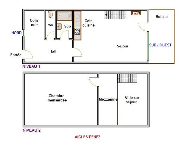 Apartements AIGLES I - La Clusaz