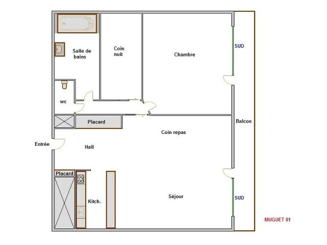 Apartements MUGUET - La Clusaz