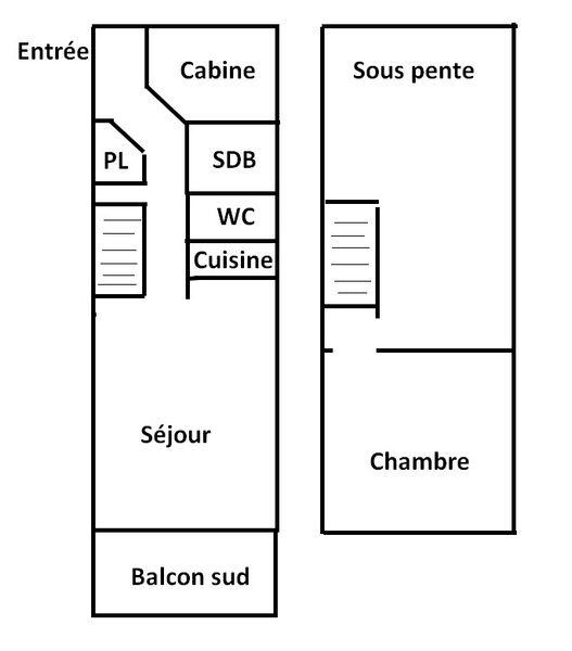 Apartements MELEZES A - Les Saisies
