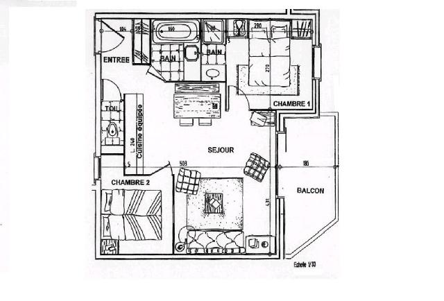 travelski home choice - Apartements ALPAGES DE REBERTY - Les Menuires Reberty 2000