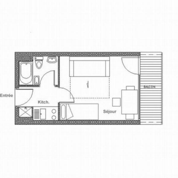 Apartements ARAVIS - Les Menuires Croisette