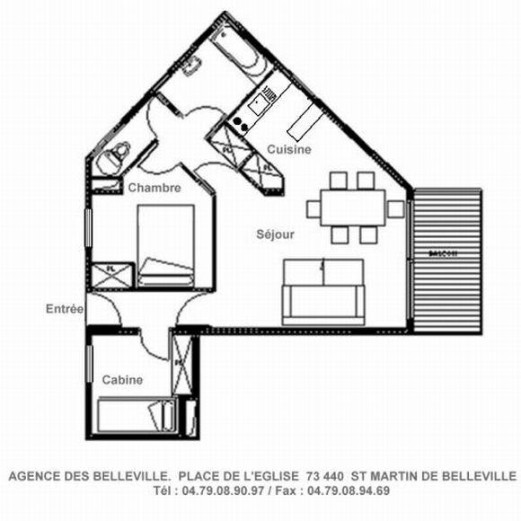 Apartements BALCONS DE TOUGNETTE - Saint Martin de Belleville