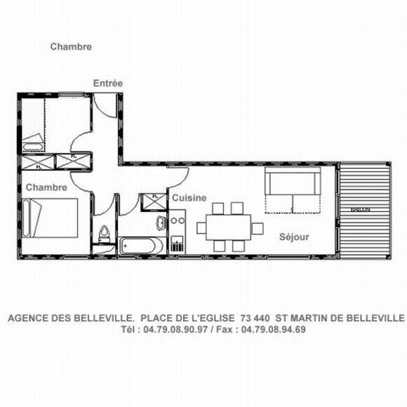 Apartements BALCONS DE TOUGNETTE - Saint Martin de Belleville