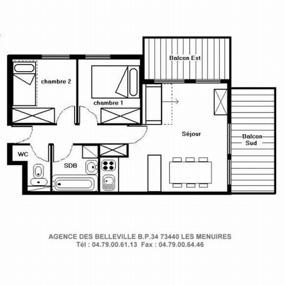 Apartements BIOLLEY - Saint Martin de Belleville