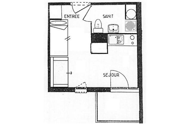 Apartements CARLINES I - Les Menuires Bruyères