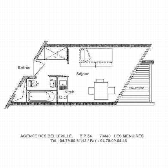 travelski home choice - Apartements CARON - Les Menuires Preyerand