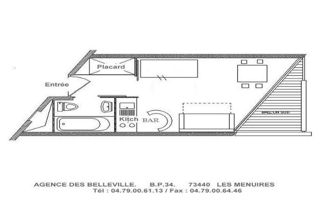 travelski home choice - Apartements CARON - Les Menuires Preyerand