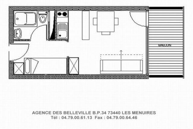 travelski home choice - Apartements LES CHARMETTES - Les Menuires Croisette