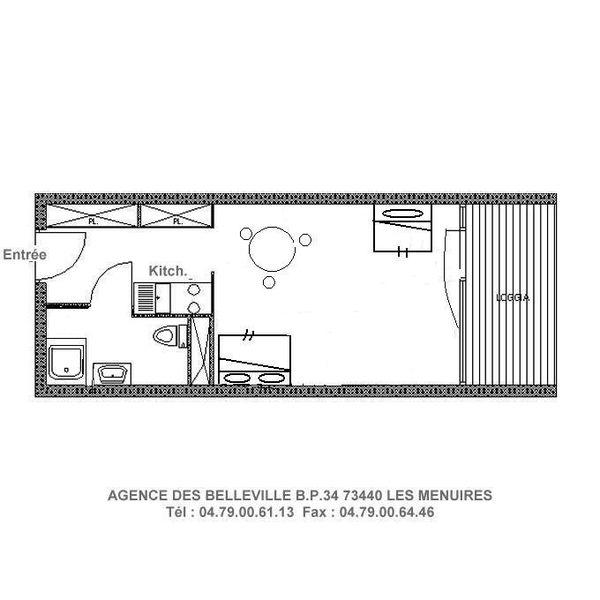 travelski home choice - Apartements LES CHARMETTES - Les Menuires Croisette