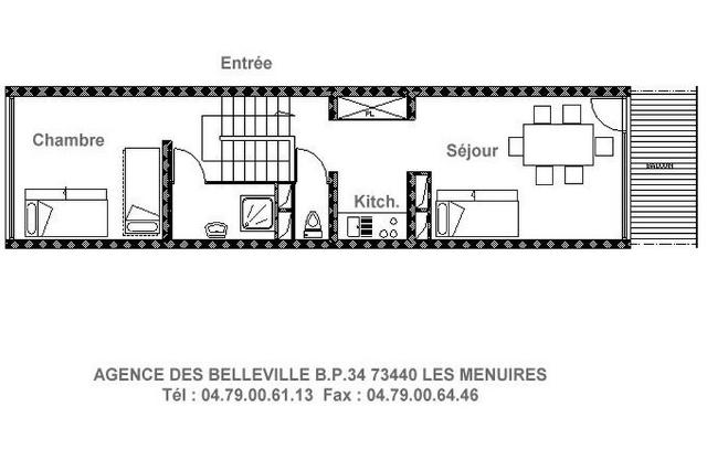 travelski home choice - Apartements LES LAUZES - Les Menuires Croisette