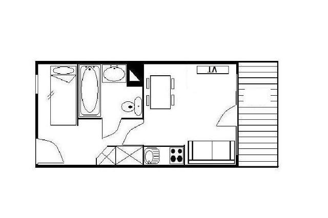 Apartements NECOU - Les Menuires Reberty 2000