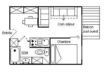 Apartements NECOU - Les Menuires Reberty 2000