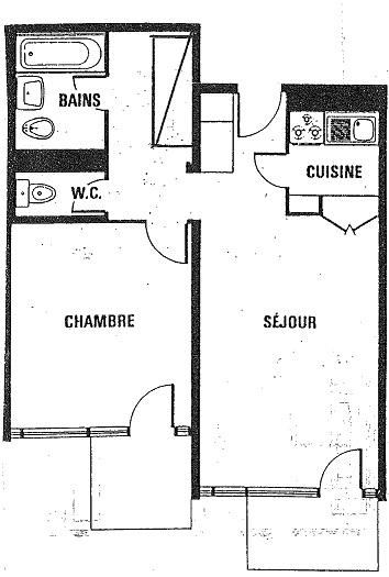 Apartements ROC DE PECLET 1 - Val Thorens